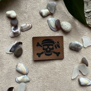 Lederlabel "Pirat"