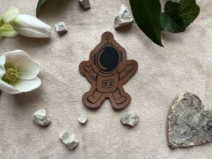 Lederlabel "Astronaut"