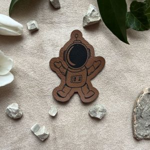Lederlabel "Astronaut"