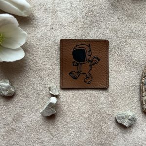 Lederlabel "Astronaut"