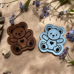 Lederlabel Teddy