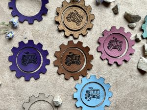 Labelset LKW Baufahrzeug