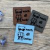 Stritzikistl Lederlabels 82 Lederlabel Teddy cool
