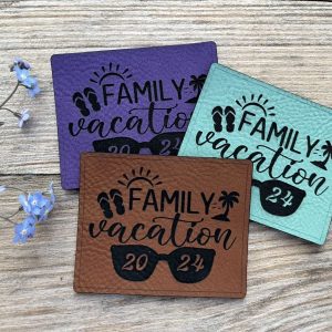 Lederlabel Urlaub Sommer leather label vacation