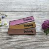 Lederlabel Streifen "Frechdachs" 5 Lederlabel Frechdachs