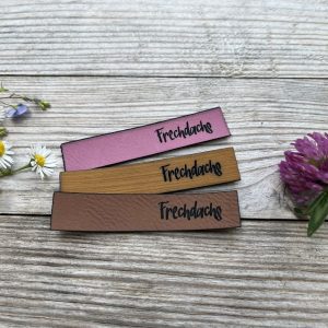 Lederlabel Frechdachs