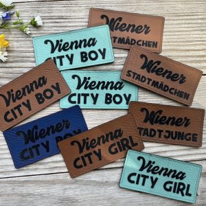 City Girl Lederlabel