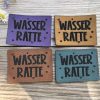 Lederlabel Wasserratte