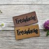 Frechdachs Lederlabel