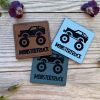 Lederlabel Monstertruck