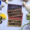 Stritzikistl Lederlabels 82 Lederlabel mittlerer Schwester