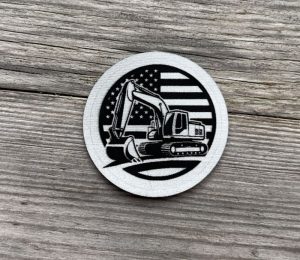 excavaor leather label usa label