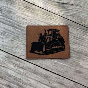 Warenkorb 4 Alternative view of Kunstlederlabel "Bulldozer"