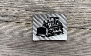 Schubraupe Lederlabel, Bulldozer