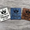 Stritzikistl Lederlabels 82 Lederlabel Prinzessin
