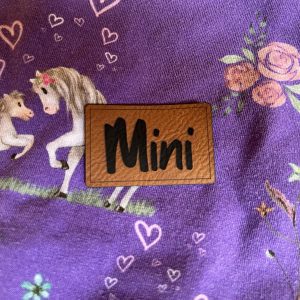 Mini Lederlabel Family