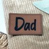 Lederlabel "Dad" 2 Stritzikistl 623 Dad