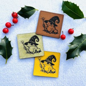 Lederlabel Frosch, Zauberfrosch, Harry Potter
