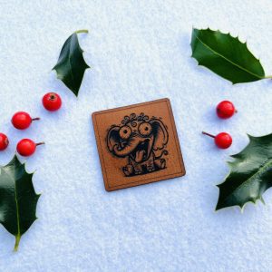 Warenkorb 36 verrückter Elefant, cooles Outfit, Nähzubehör