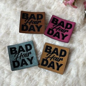 Lederlabel Bad Hair Day