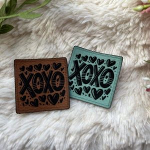 Lederlabel XOXO