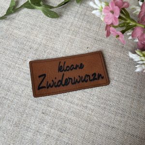 Lederlabel kloane Zwiderwurzn