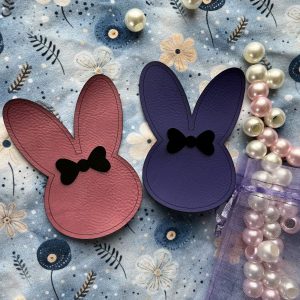 Lederlabel Osterhase