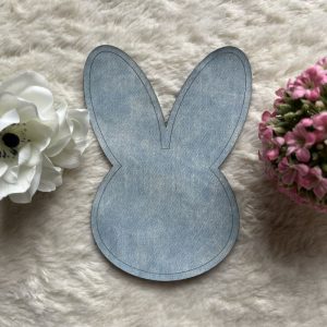 Lederlabel Osterhase