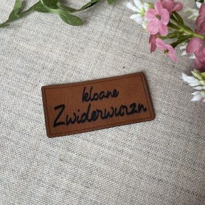 Lederlabel Zwiderwurzen