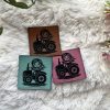 Lederlabel Traktormäderl Traktor