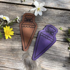 Schuletüte Lederlabel