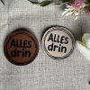 Lederlabel "Alles drin"