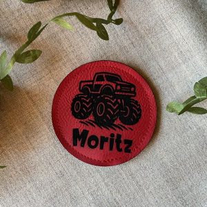 Stritzikistl Lederlabels 37 Schultaschenpatch