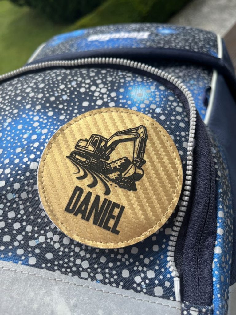 Schultaschenpatch, Klettie, Magic Mag,