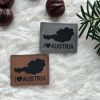 Lederlabel "I love Austria" 2 I love austria