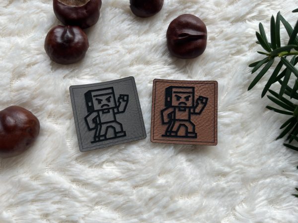 Minecraft aufnäher jersey Pixelmännchen
