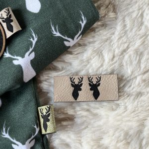 Nahtlabel Hirsch