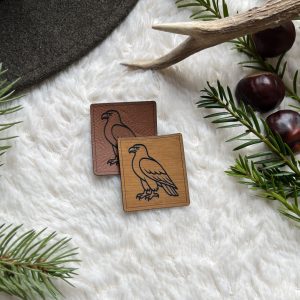 Lederlabel Adler