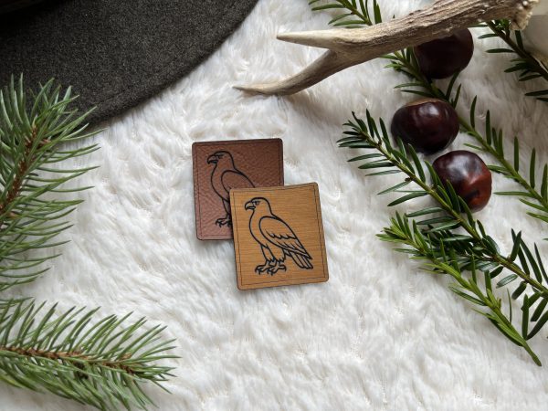 Lederlabel Adler