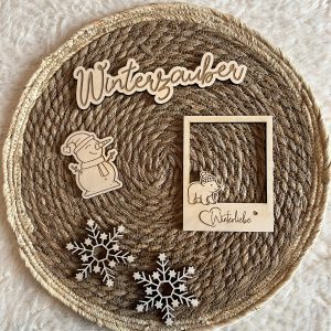 Alternative view of Flatlay Fotodeko Set „Winterzauber"