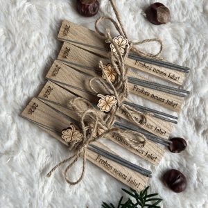 Neujahresgruß Klötzchen