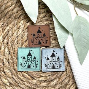 Lederlabel Märchenschloss