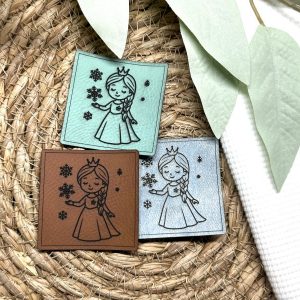 Lederlabel Eiskönigin