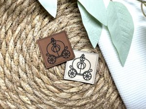 Lederlabel Kutsche, Märchenkutsche