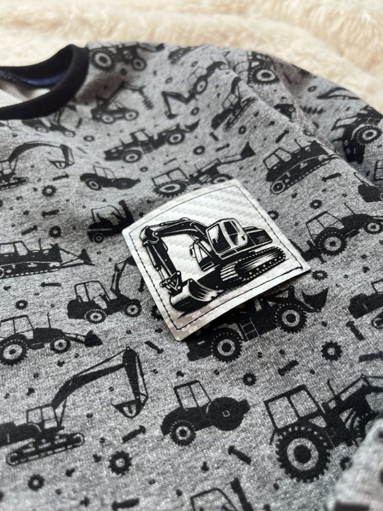 Lederlabel Bagger 581