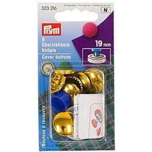 Alternative view of Überziehbare Knöpfe - einzeln