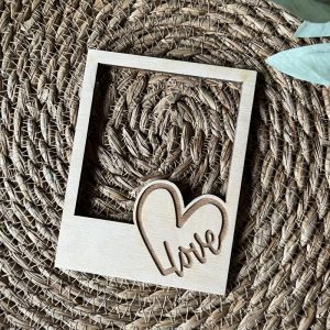 Fotorahmen "Love"