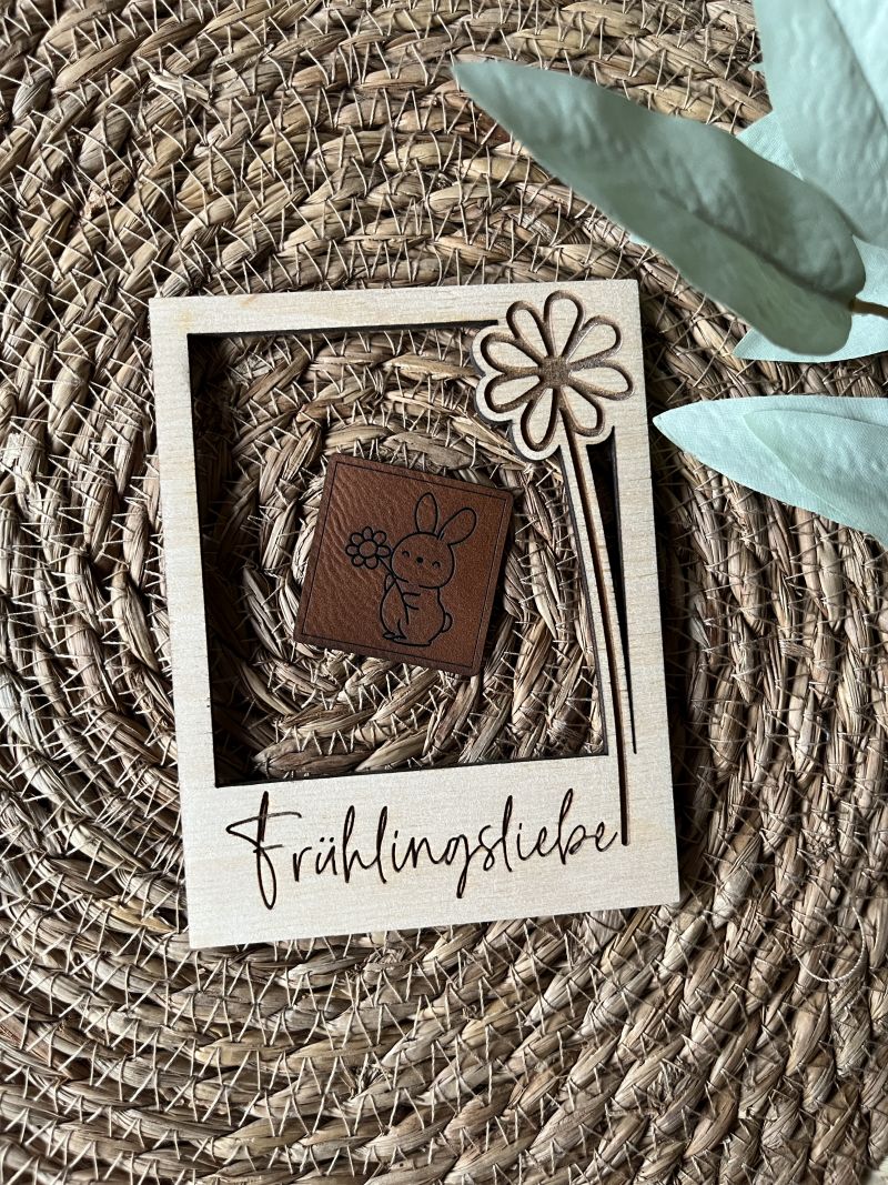 Fotorahmen "Frühlingsblume" 2 Flatlaydeko